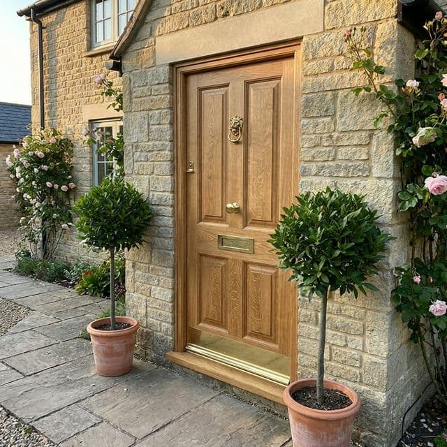 Solid Oak Door